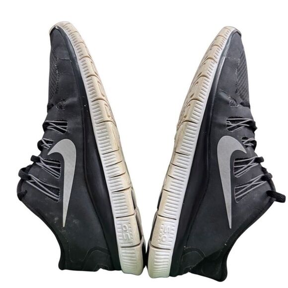 Womens Nike Free 5.0 Black White Trainer Running Shoes 580591-002 Size 9.5 - Picture 7 of 9